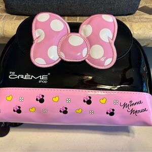 Pink & Black Minnie Mouse  Cosmetic Bag. Brand new